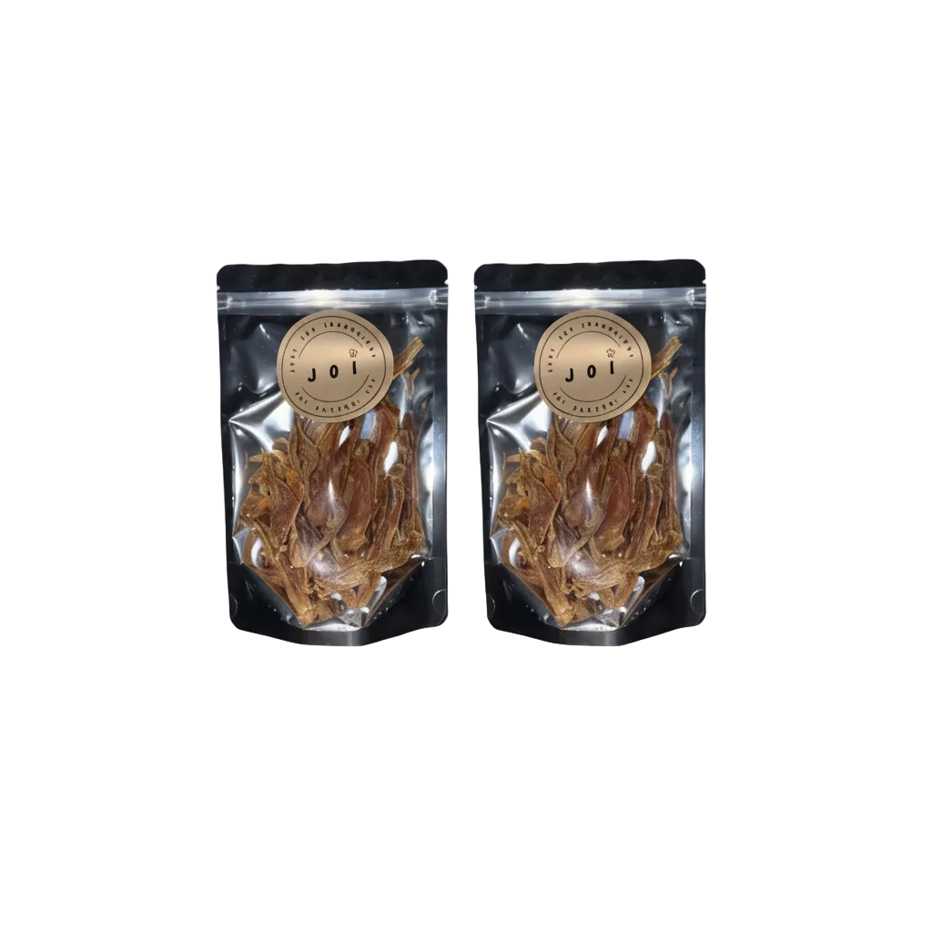 JOI single ingredient dehydrated chicken breast dog and cat treats packages