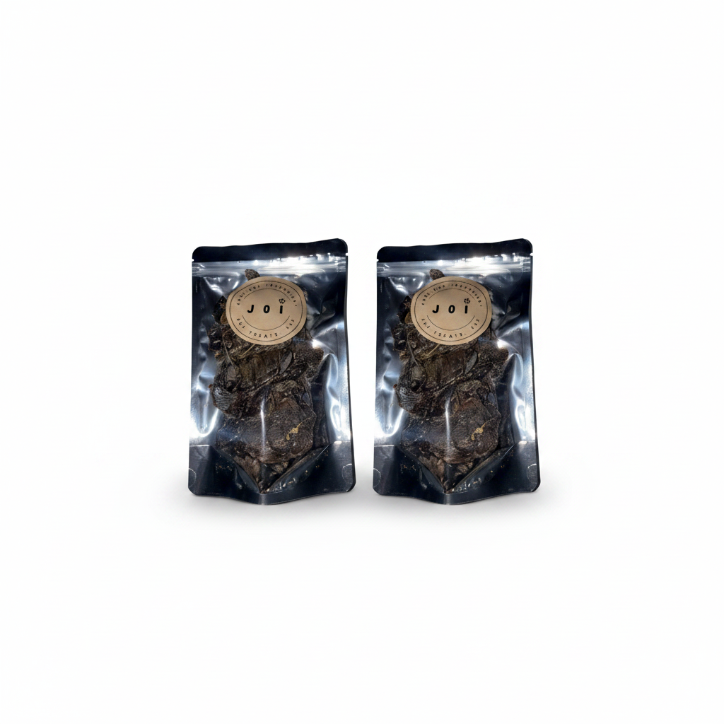 JOI single ingredient dehydrated chicken liver dog and cat treats packages